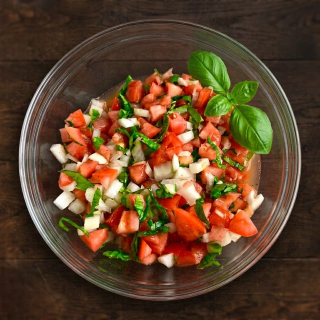 Tomato Onion Salad.