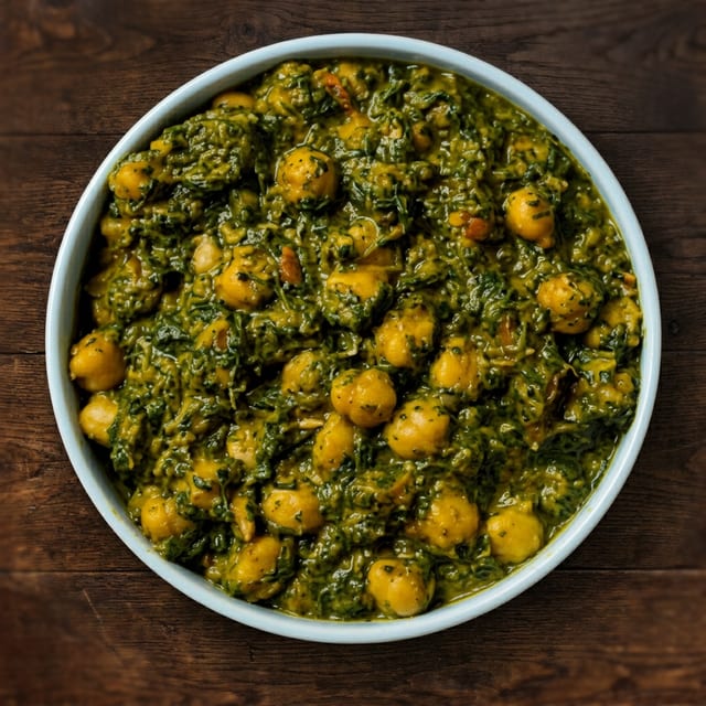 Saag Cholay.