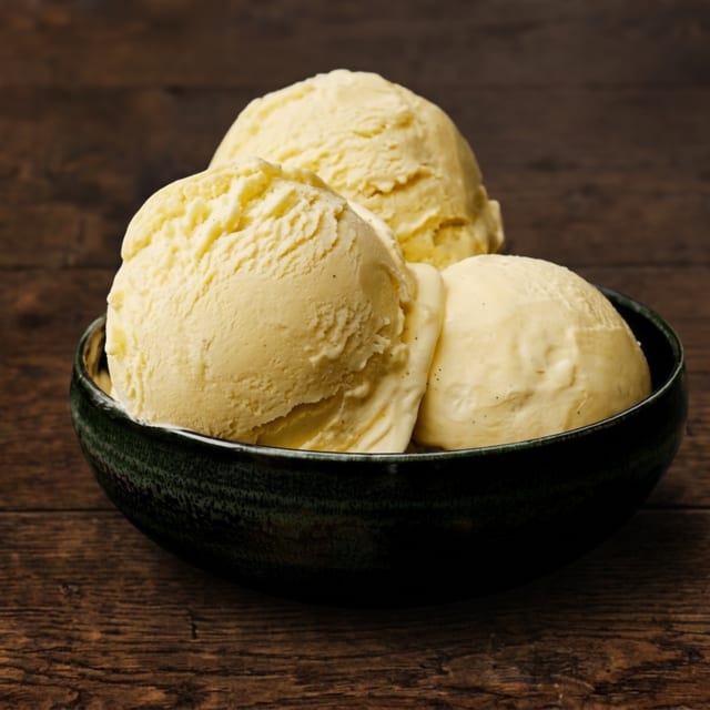 Vanilla Ice Cream.