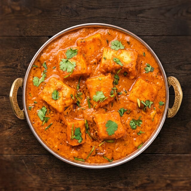 Paneer Tikka Masala.