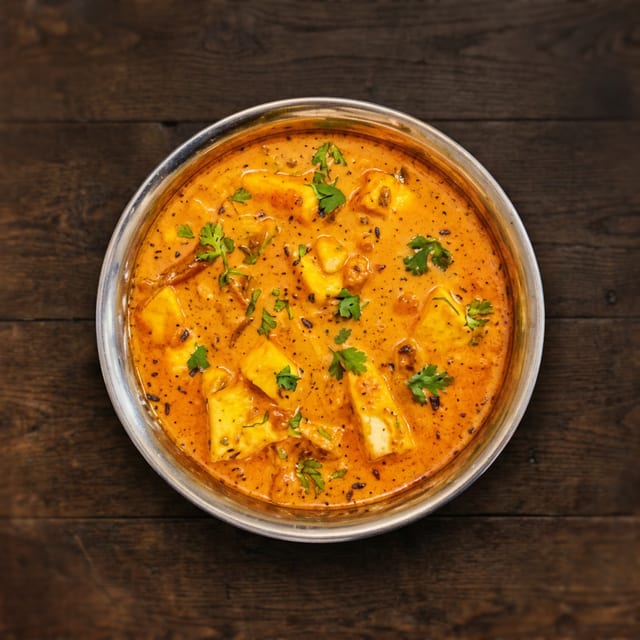 Kadai Ginger Paneer.