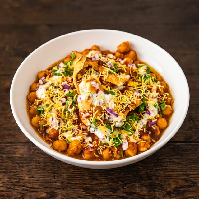 Chaat Samosa.
