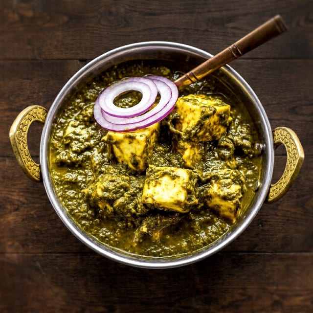 Saag Paneer.