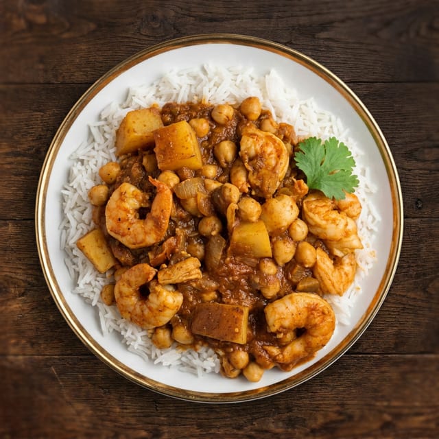 Shrimp Choley.